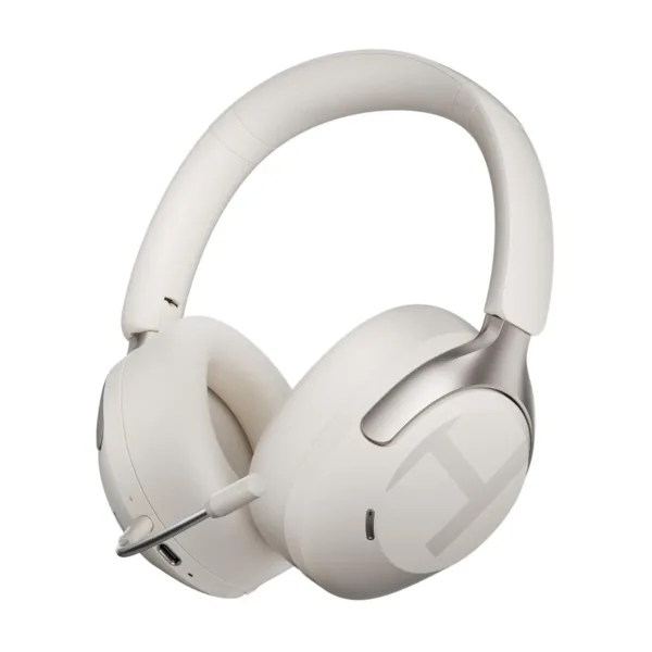Haylou S40 360° Spatial Audio ANC Headphones – Silver