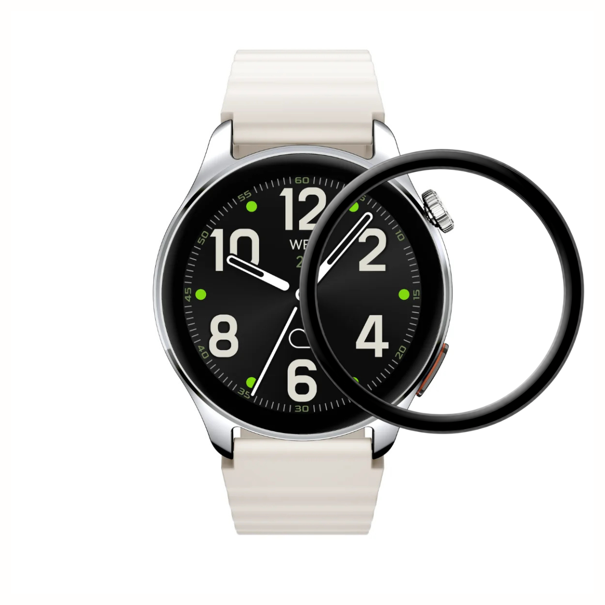 Screen-Protector-Compatible-Plating-Tempered-Haylou.lk-1 (1) PMMA Tempered Glass for Haylou Watch 4S Smartwatch